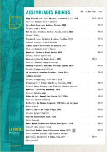 Carte des vins 11 - HÃ´tel de La Poste